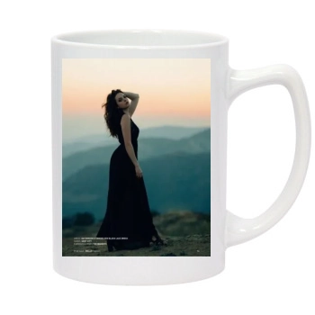 Elizabeth Gillies 14oz White Statesman Mug