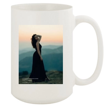 Elizabeth Gillies 15oz White Mug