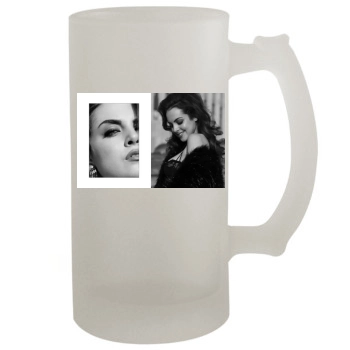 Elizabeth Gillies 16oz Frosted Beer Stein