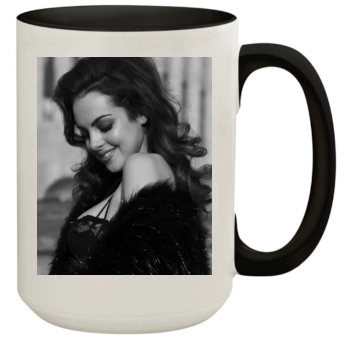 Elizabeth Gillies 15oz Colored Inner & Handle Mug