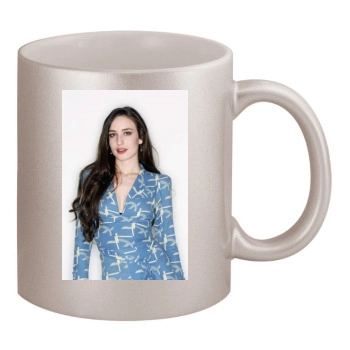 Elizabeth Jagger 11oz Metallic Silver Mug