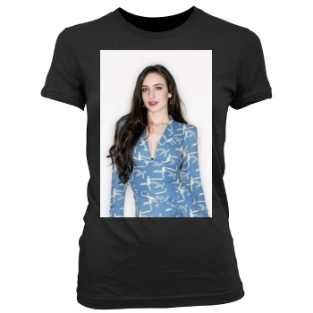 Elizabeth Jagger Women's Junior Cut Crewneck T-Shirt