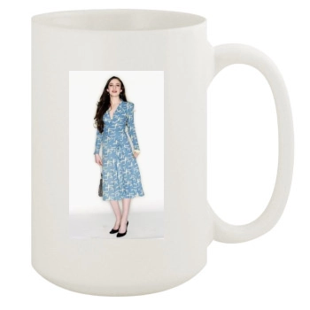 Elizabeth Jagger 15oz White Mug