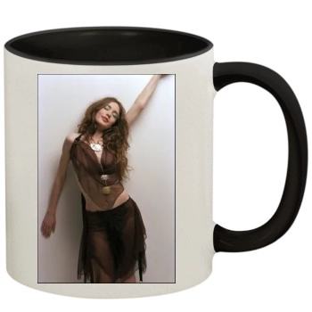 Elizabeth Jagger 11oz Colored Inner & Handle Mug