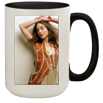 Elizabeth Jagger 15oz Colored Inner & Handle Mug