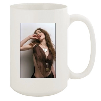 Elizabeth Jagger 15oz White Mug