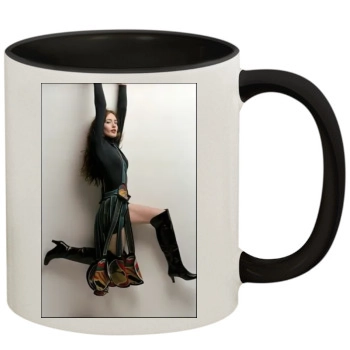 Elizabeth Jagger 11oz Colored Inner & Handle Mug