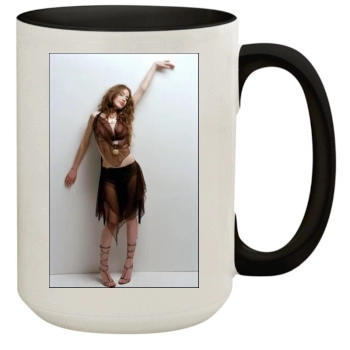 Elizabeth Jagger 15oz Colored Inner & Handle Mug