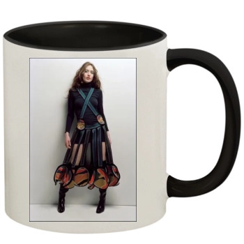 Elizabeth Jagger 11oz Colored Inner & Handle Mug