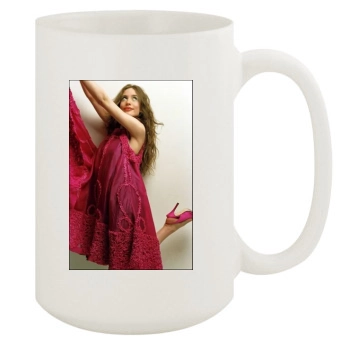 Elizabeth Jagger 15oz White Mug