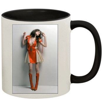 Elizabeth Jagger 11oz Colored Inner & Handle Mug
