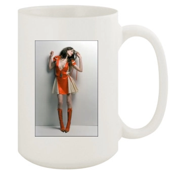 Elizabeth Jagger 15oz White Mug