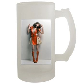 Elizabeth Jagger 16oz Frosted Beer Stein