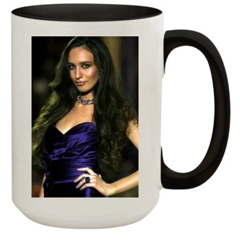 Elizabeth Jagger 15oz Colored Inner & Handle Mug