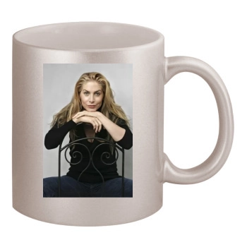 Elizabeth Mitchell 11oz Metallic Silver Mug