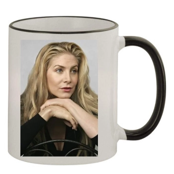 Elizabeth Mitchell 11oz Colored Rim & Handle Mug