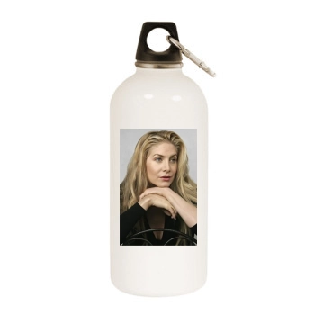 Elizabeth Mitchell White Water Bottle With Carabiner