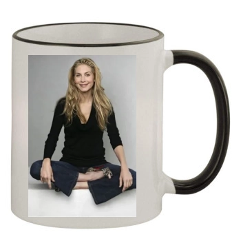 Elizabeth Mitchell 11oz Colored Rim & Handle Mug