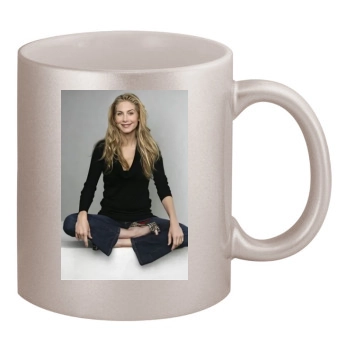 Elizabeth Mitchell 11oz Metallic Silver Mug