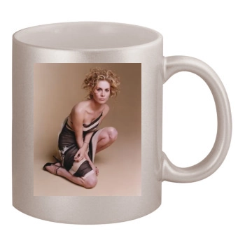 Elizabeth Mitchell 11oz Metallic Silver Mug