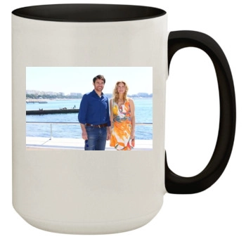 Elizabeth Mitchell 15oz Colored Inner & Handle Mug