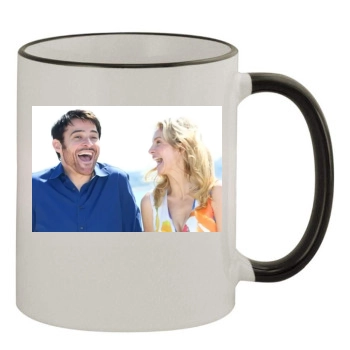 Elizabeth Mitchell 11oz Colored Rim & Handle Mug