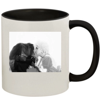 Elizabeth Taylor 11oz Colored Inner & Handle Mug