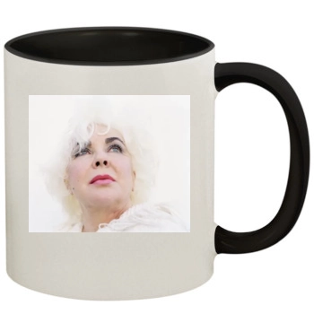 Elizabeth Taylor 11oz Colored Inner & Handle Mug