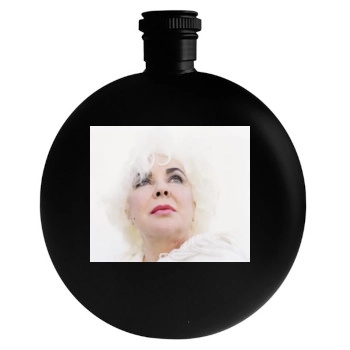 Elizabeth Taylor Round Flask