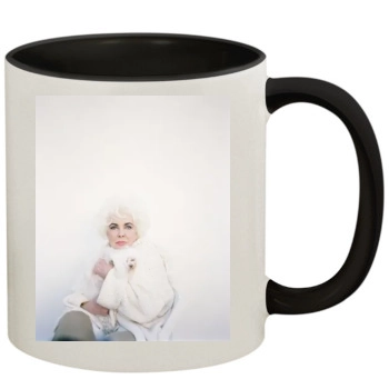 Elizabeth Taylor 11oz Colored Inner & Handle Mug