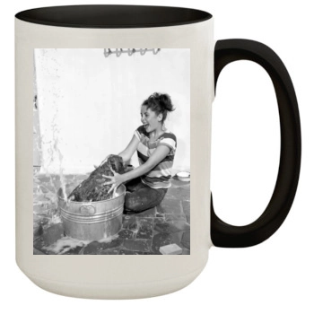 Elizabeth Taylor 15oz Colored Inner & Handle Mug