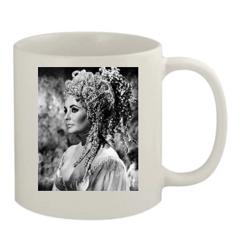 Elizabeth Taylor 11oz White Mug