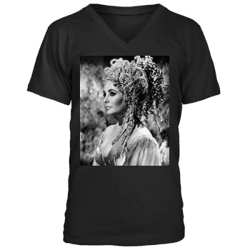 Elizabeth Taylor Men's V-Neck T-Shirt