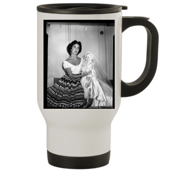 Elizabeth Taylor Stainless Steel Travel Mug