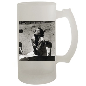 Elizabeth Taylor 16oz Frosted Beer Stein