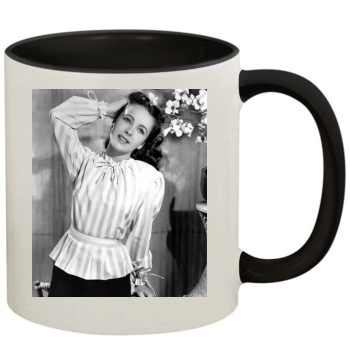 Elizabeth Taylor 11oz Colored Inner & Handle Mug