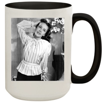 Elizabeth Taylor 15oz Colored Inner & Handle Mug