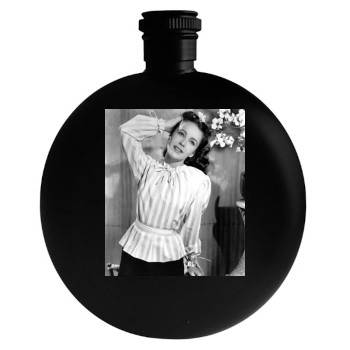 Elizabeth Taylor Round Flask