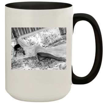 Elizabeth Taylor 15oz Colored Inner & Handle Mug