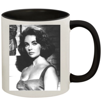 Elizabeth Taylor 11oz Colored Inner & Handle Mug