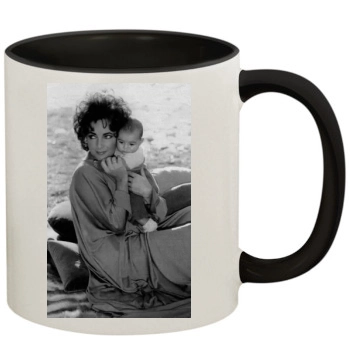 Elizabeth Taylor 11oz Colored Inner & Handle Mug