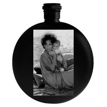 Elizabeth Taylor Round Flask