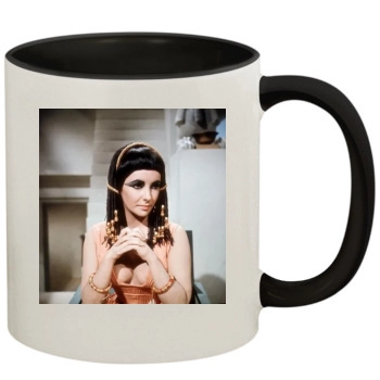 Elizabeth Taylor 11oz Colored Inner & Handle Mug