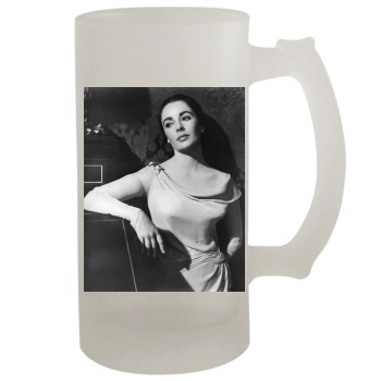 Elizabeth Taylor 16oz Frosted Beer Stein