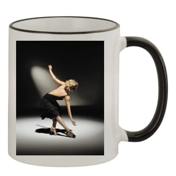 Christina Applegate 11oz Colored Rim & Handle Mug