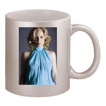 Christina Applegate 11oz Metallic Silver Mug