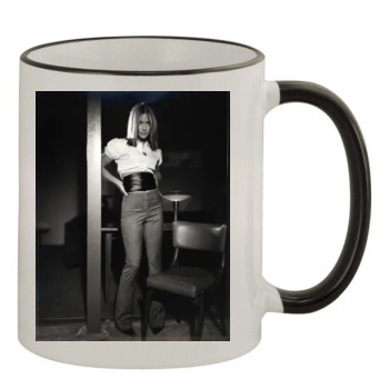 Christina Applegate 11oz Colored Rim & Handle Mug