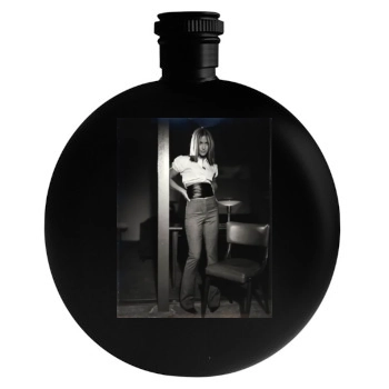 Christina Applegate Round Flask