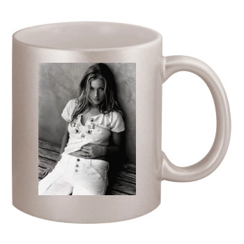 Christina Applegate 11oz Metallic Silver Mug