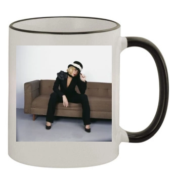 Christina Applegate 11oz Colored Rim & Handle Mug